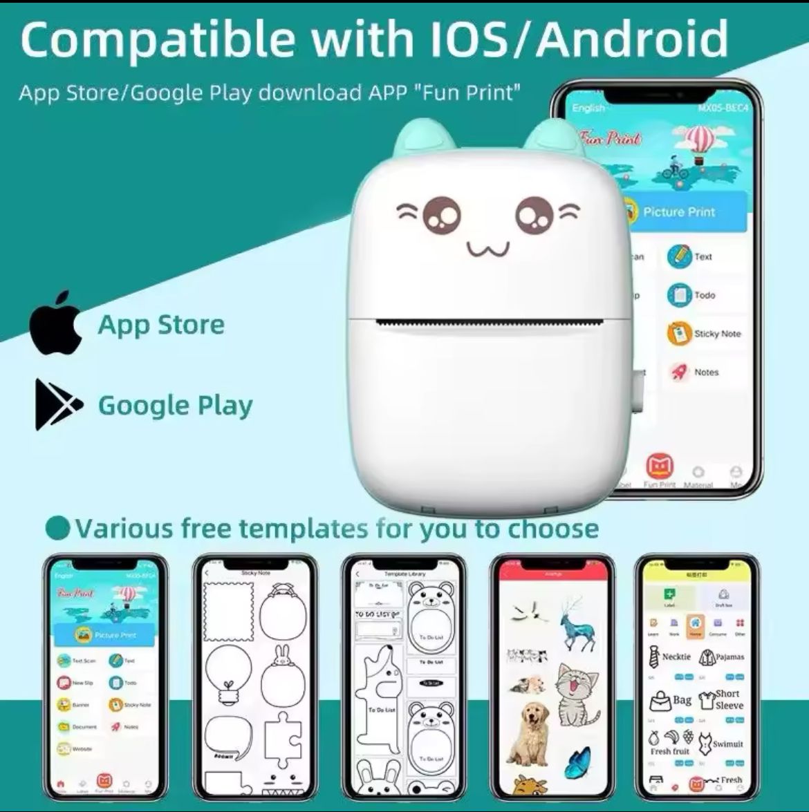 Mini Impresora Portatil Termica disponible en Yaxa Colombia